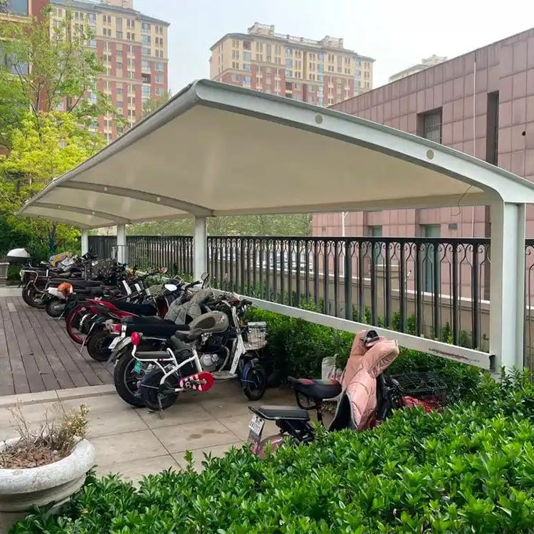 神池县膜结构电动车棚